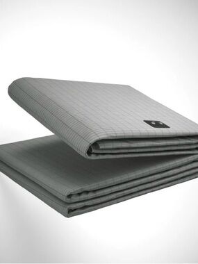 Terra-Grounding Fitted Twin Bedsheet - Gray